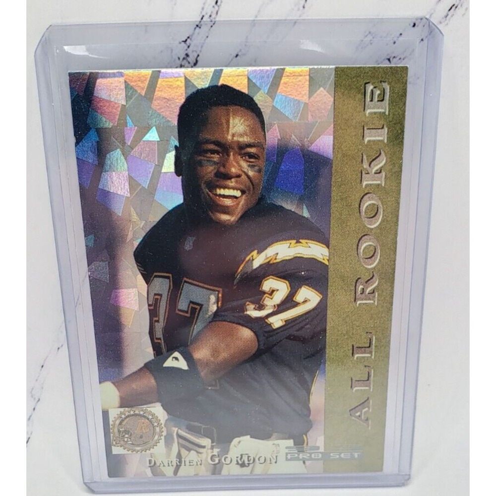 1993 Pro Set All-Rookie #25 Darrien Gordon San Diego Chargers